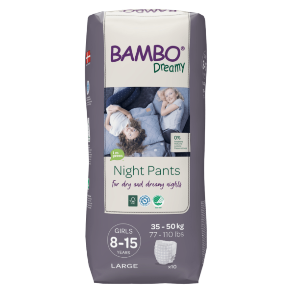 Bambo Dreamy Night Pants Girls diapers