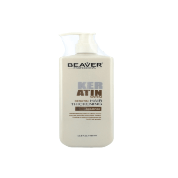 Beaver professional keratin hair thickening shampoo