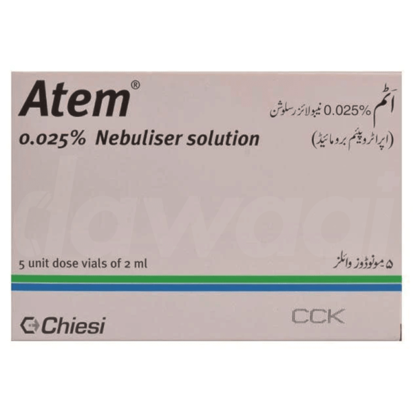 Atem 0.025% nebulizer solution