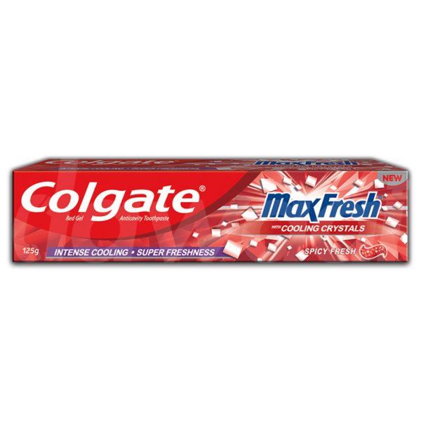 Colgate MaxFresh Spicy Fresh Toothpaste 125 gm Pack paste