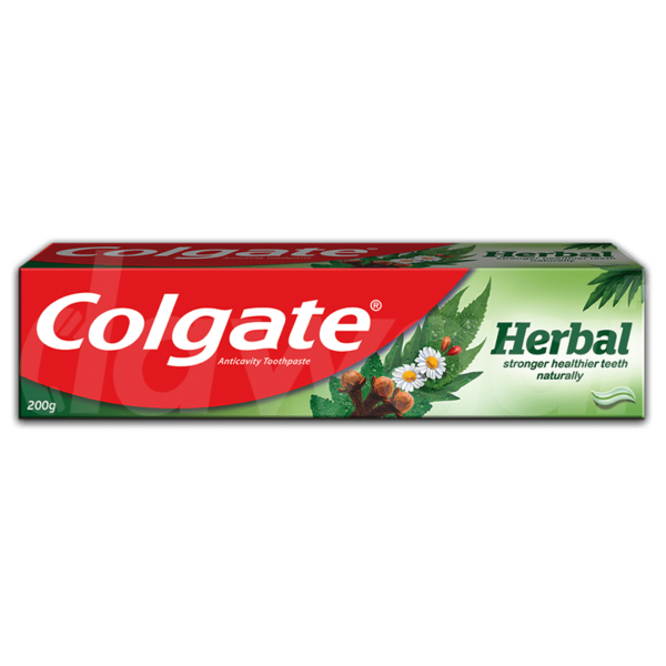 Colgate Herbal Toothpaste 200 gm Pack paste