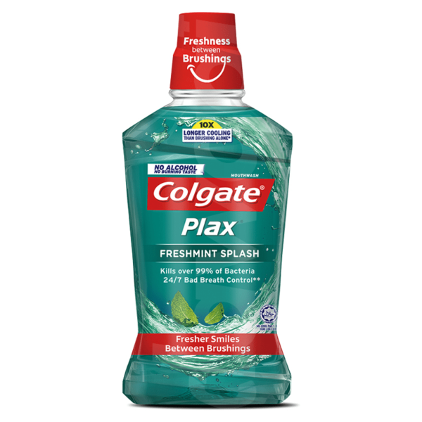 Colgate Plax Freshmint Fresh Mouthwash 250 ml Bottle liquid