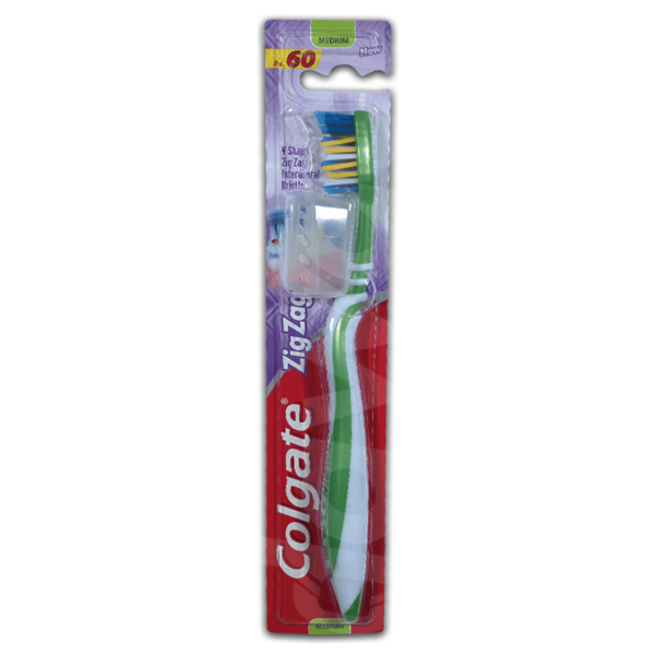 Colgate Zig Zag - Medium Toothbrush 1 Pcs. Pack Pcs