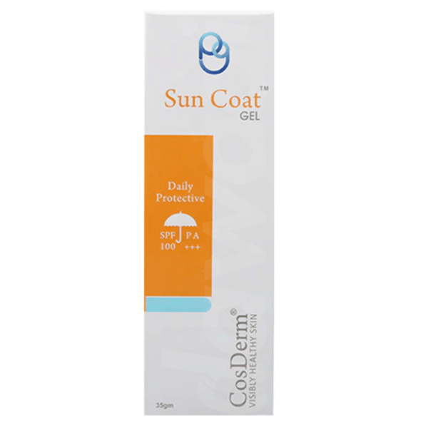 CosDerm Sun Coat Daily Protective Gel 35 gm Pack gel