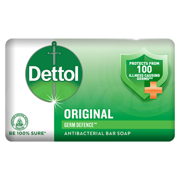 Dettol Original Antibacterial Bar Soap 120 gm Pack soap