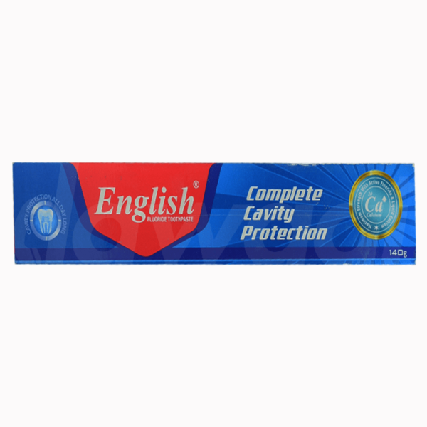 English Complete Cavity Protection Toothpaste 140 gm Pack paste