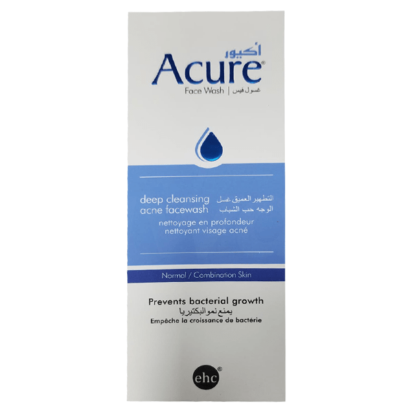 Acure Acne Treatment Face Wash 60 ml Pack liquid