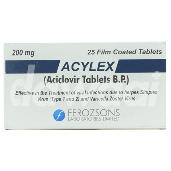 Acylex Tablets 200Mg