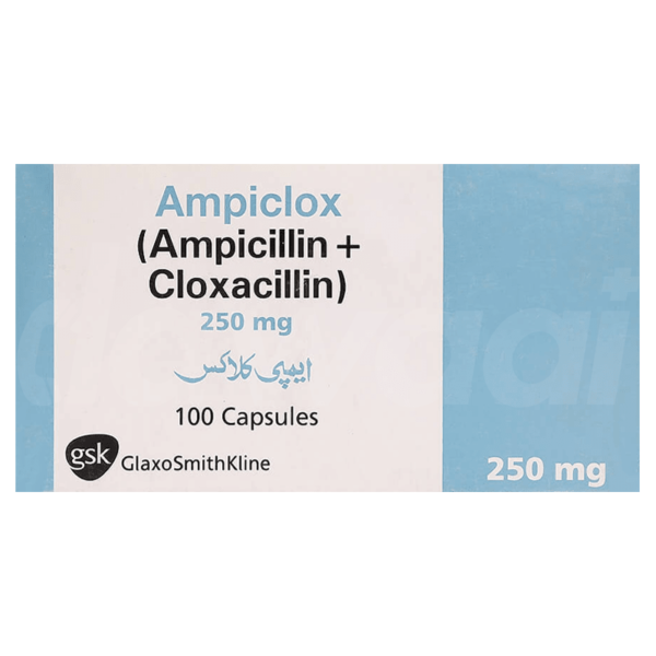 Ampiclox Capsules 250Mg