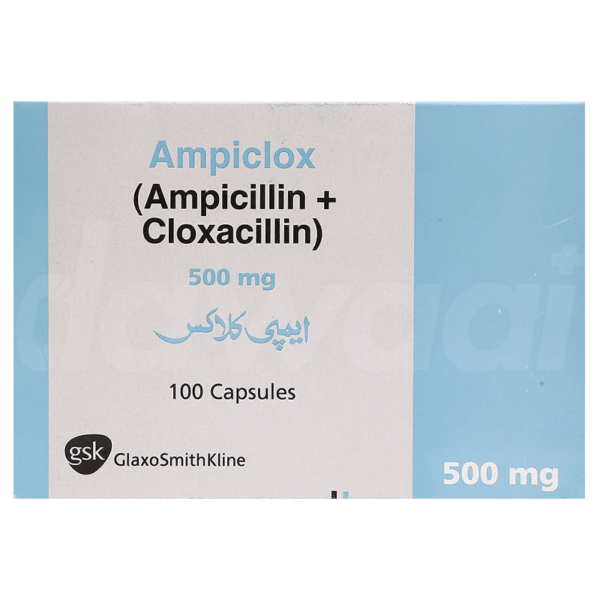 Ampiclox Capsules 500Mg