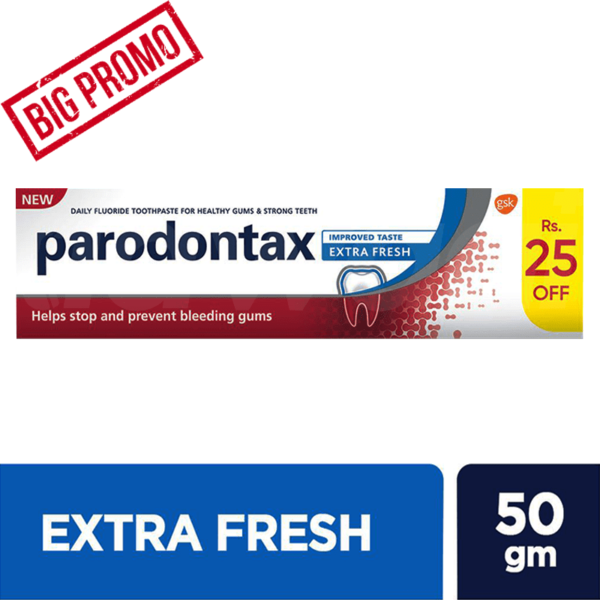 Parodontax Extra Fresh Toothpaste 50 gm - Promo Pack toothpaste