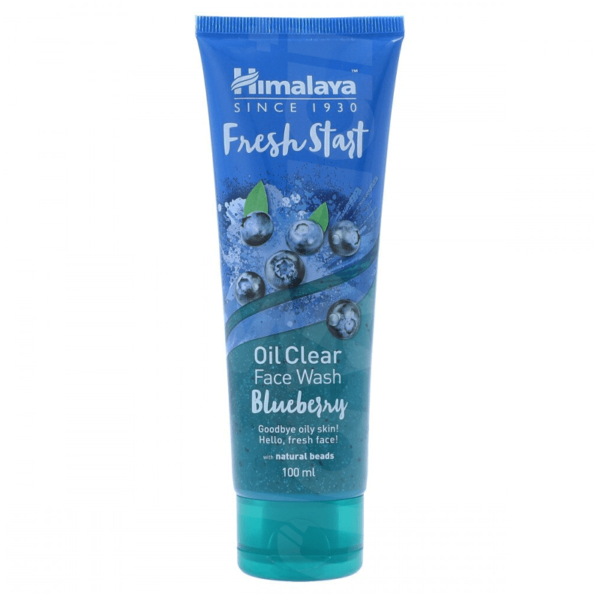 Himalaya Fresh Start Blueberry Face Wash 100 ml Pack liquid