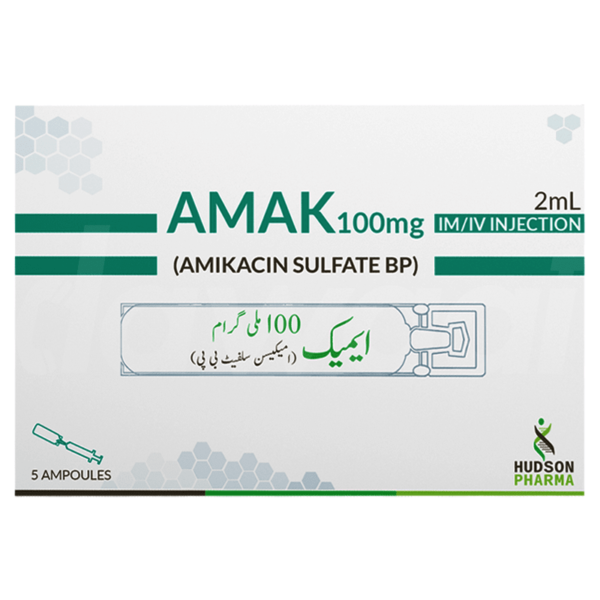 Amak 100 mg/ 2 ml injection