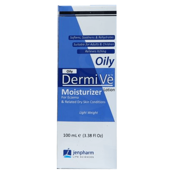 Dermive Oily Moisturizer 100 ml Pack lotion