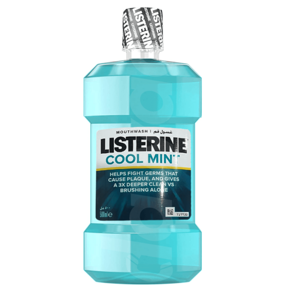 LISTERINE Cool Mint Mouthwash 500 ml Bottle liquid