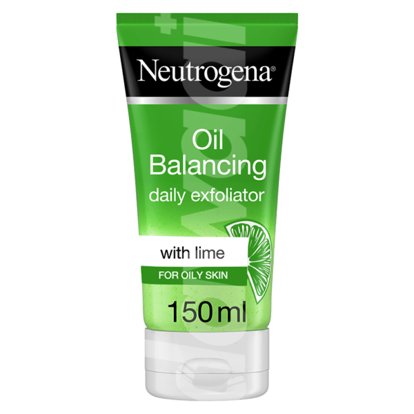 Neutrogena Lime & Aloe Vera, For Oily Skin Oil Balancing Daily Exfoliator 150 ml Pack scrub