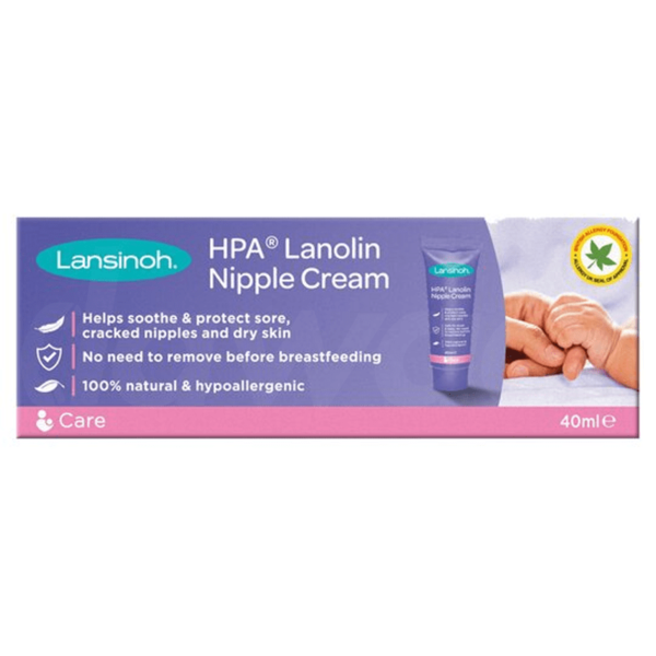 Lansinoh Lanolin Nipple Cream 40 ml Pack cream