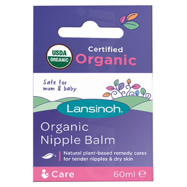 Lansinoh Organic Nipple Balm 60 ml Pack balm