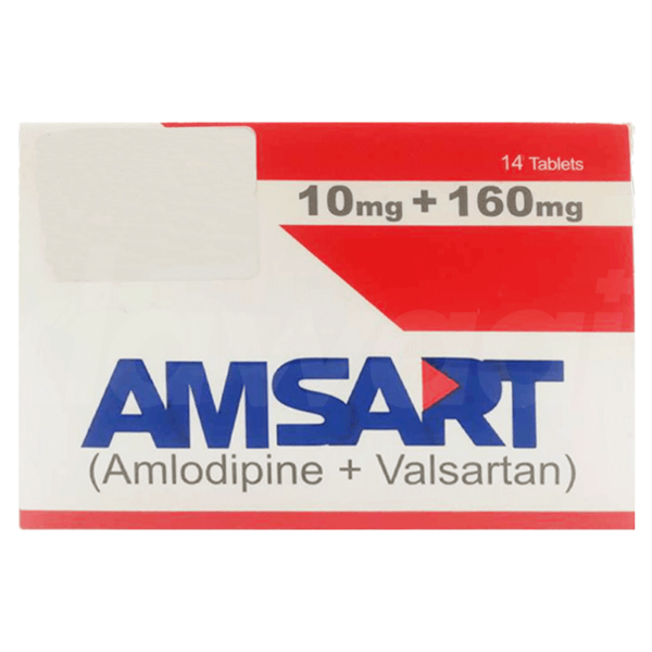 Amsart 10 mg / 160 mg tablets