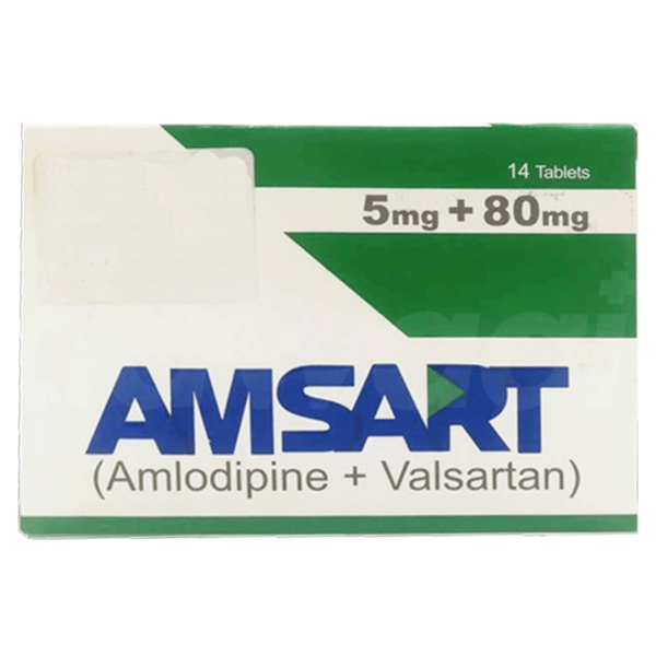 Amsart 5 mg / 80 mg tablets