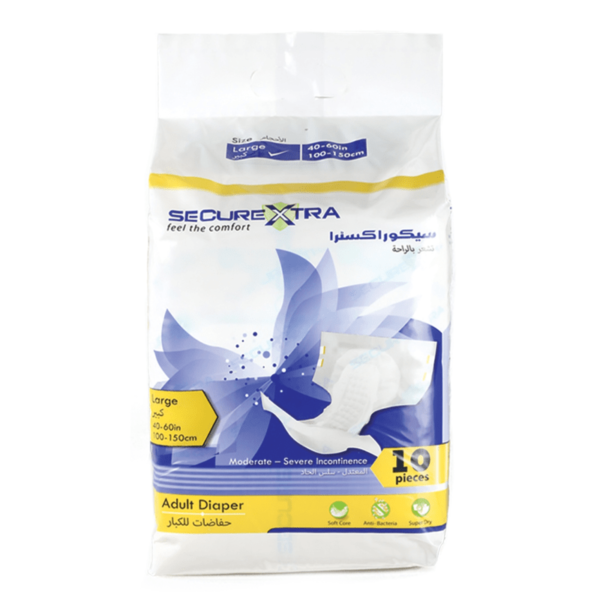 SecureXtra Adult Diaper - Large diapers