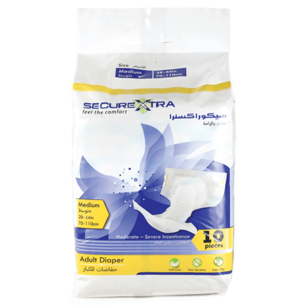 SecureXtra Adult - Medium diapers