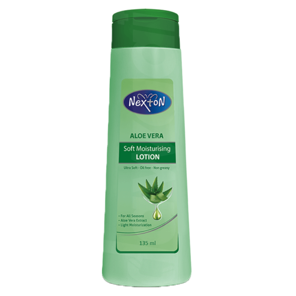 Nexton Aloe Vera Moisturizing Lotion 135 ml Bottle lotion