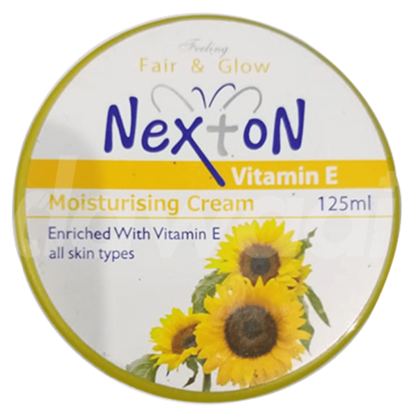 Nexton Vitamin E Moisturizing Cream 125 ml Pack cream