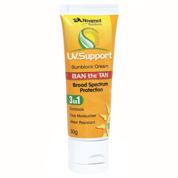 UV Support Sunblock 30 gm Cream Tube cream