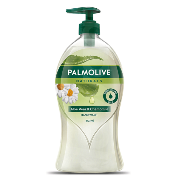 Palmolive Naturals Aloe & Chamomile Liquid Handwash 450 ml Bottle liquid