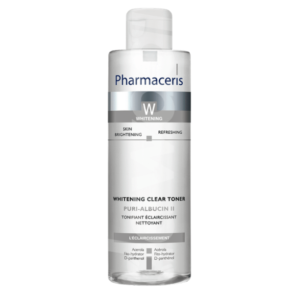 PHARMACERIS W Whitening Clear Face Toner 200 ml Bottle liquid