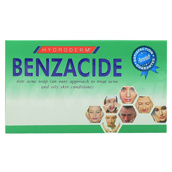 Benzacide Anti Acne Soap 75 gm Bar Pack soap