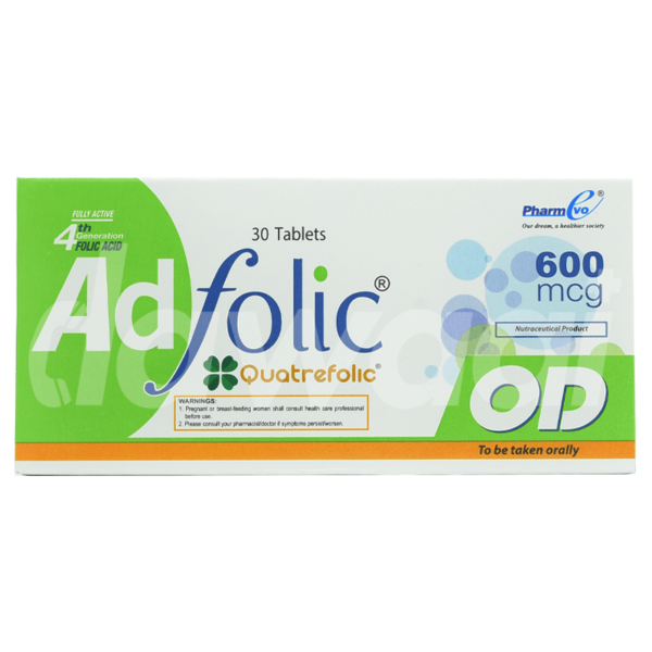 AD Folic 600mcg tablet