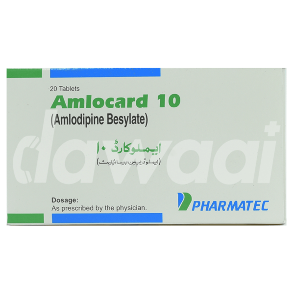 Amlocard 10 tablet