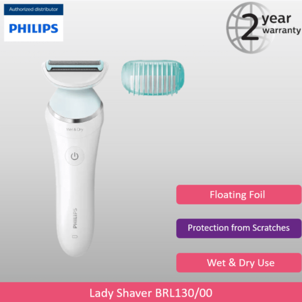 Philips SatinShave Advanced Wet and Dry Electric Shaver BRL130/00 device