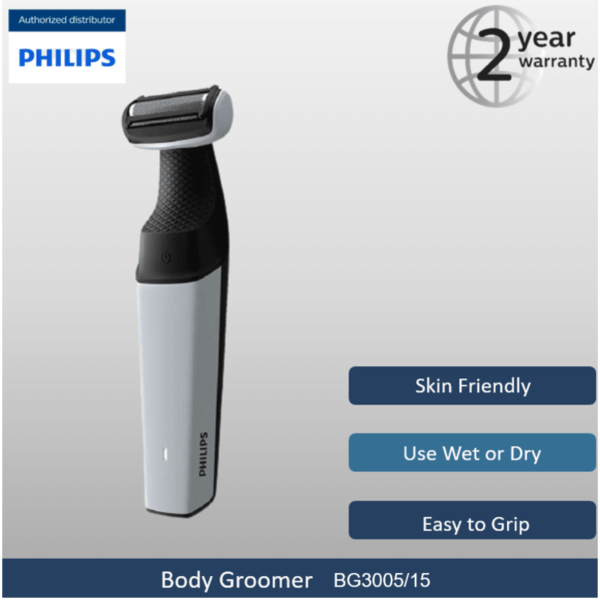 Philips Bodygroom Showerproof Body Groomer Series 3000 BG3005/15 device