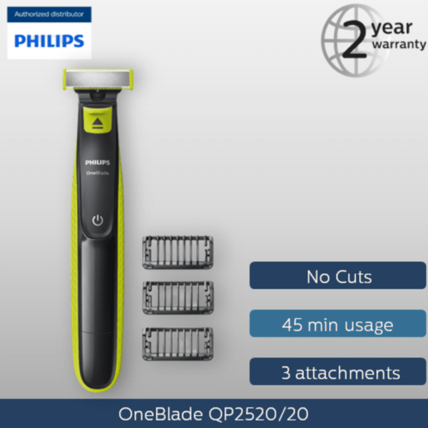 Philips OneBlade Face Trim, Shave, Edge QP2520/20 device