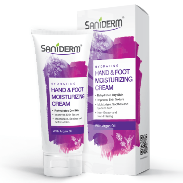 Saniderm Hand and Foot Moisturizing Cream 50 gm Pack cream