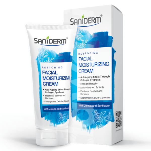 Saniderm Facial Moisturizing Cream 50 gm Pack cream