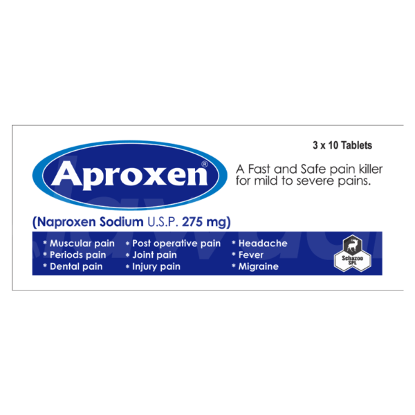 Aproxen 275mg tablet