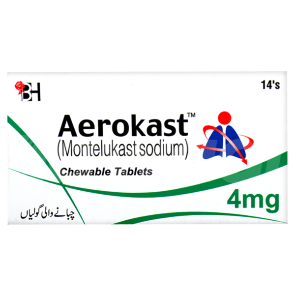 Aerokast Tablets 4Mg