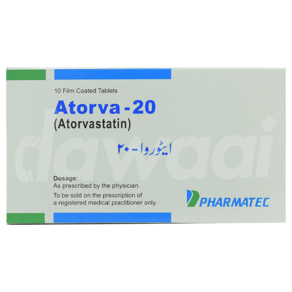 Atorva Tablets 20Mg