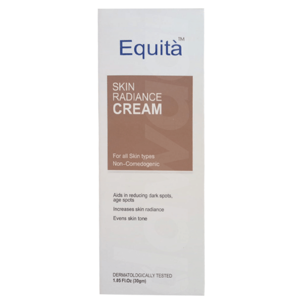 Equita Skin Radiance Cream 30 gm Pack cream