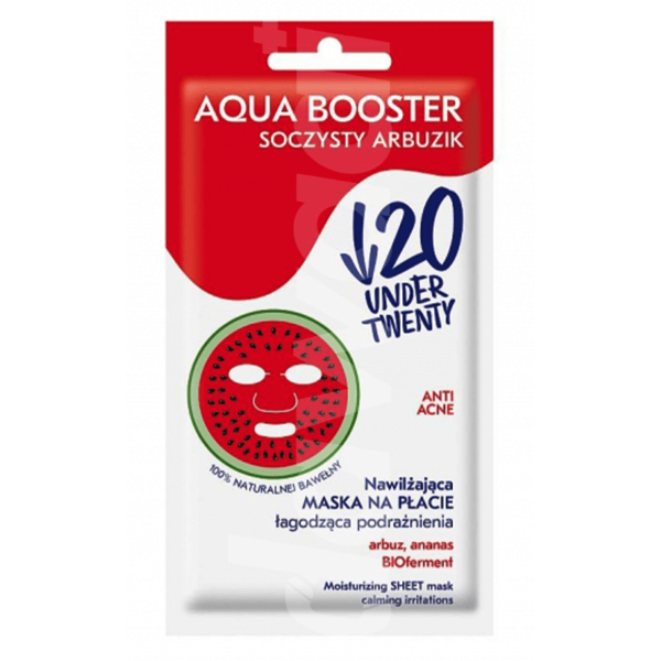 Under 20 Aqua Booster Moisturizing Sheet Mask 1 Pcs. Pack face mask