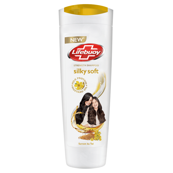 Lifebuoy Silky Soft Shampoo 370 ml Bottle liquid