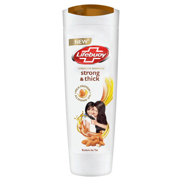 Lifebuoy Strong & Thick Shampoo 370 ml Bottle liquid