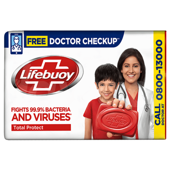 Lifebuoy Total Protect Bar Soap 98 gm Pack soap