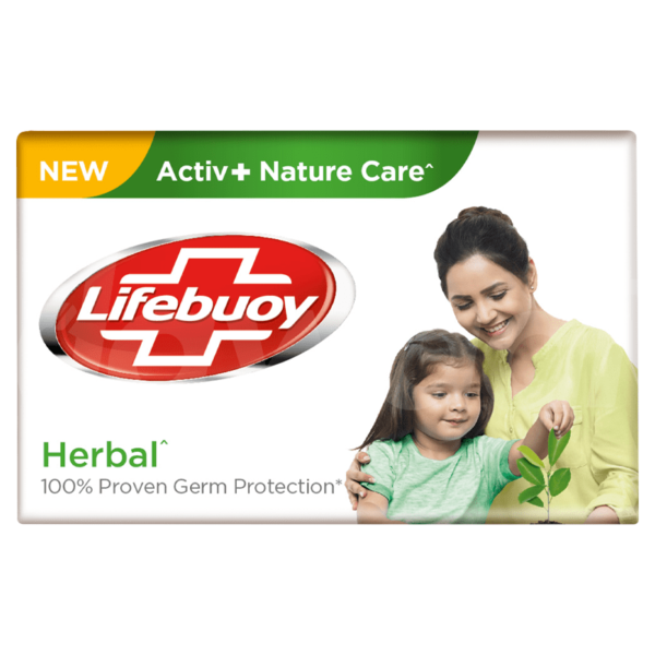 Lifebuoy Herbal ( Active + Nature Care ) Bar Soap 68 gm Pack soap