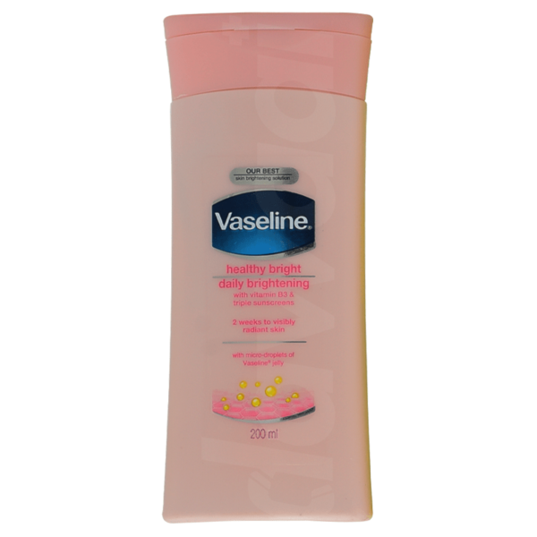 Vaseline Healthy Bright Daily Brightening Lotion 200 ml Bottle lotion