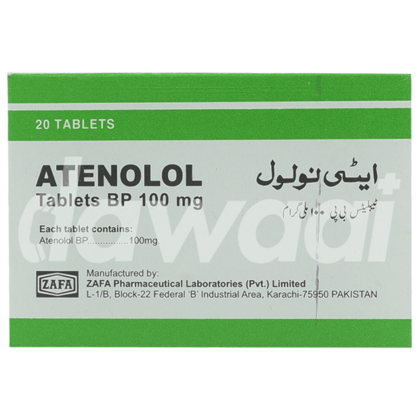 Atenolol 100mg tablet